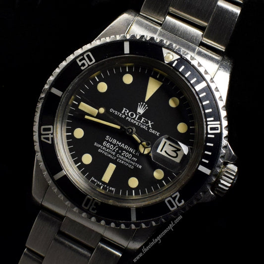 Rolex Submariner Matte Dial 1680 (SOLD)