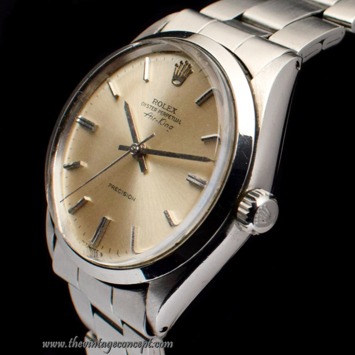 Rolex Air-King Silver Dial 5500 w/ Bracelet (SOLD)