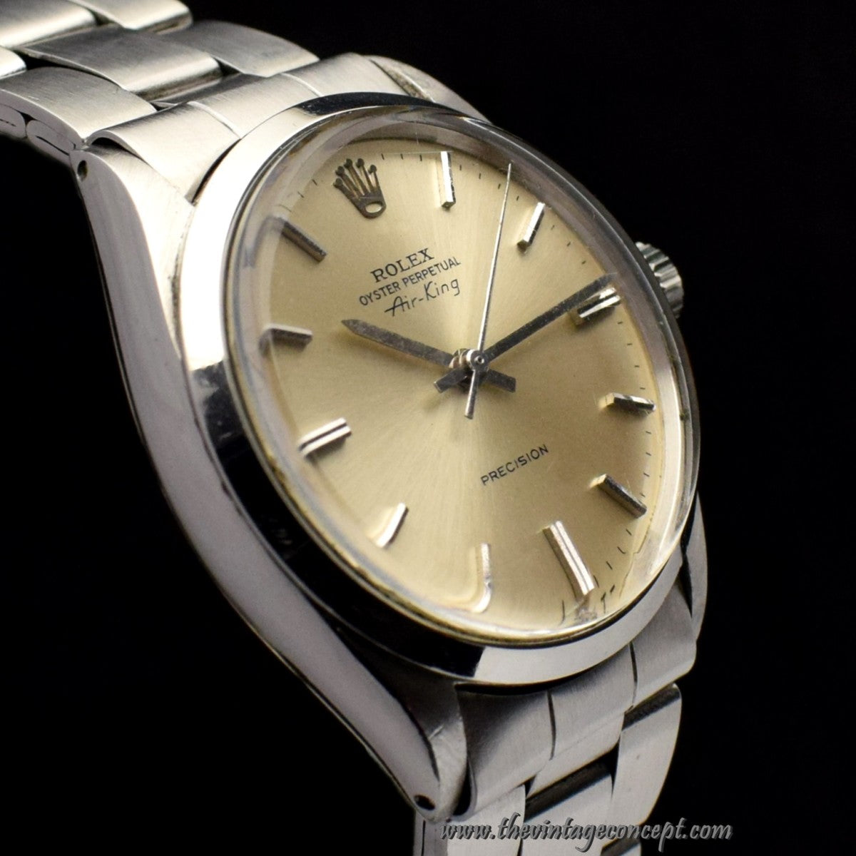 Rolex Air-King Silver Dial 5500 w/ Bracelet (SOLD)