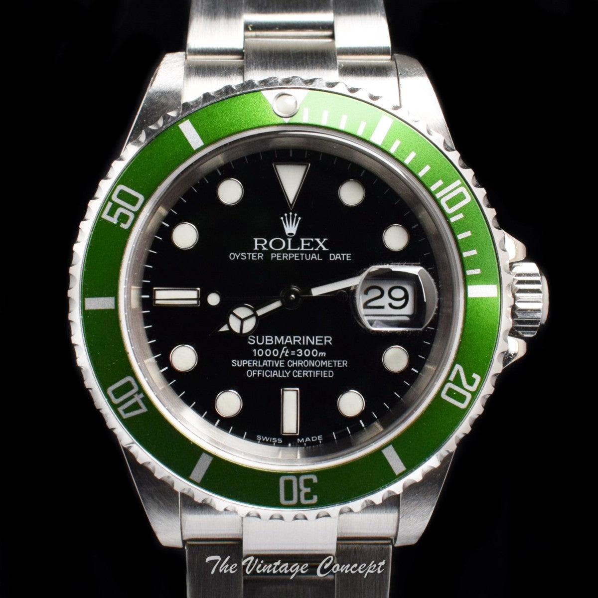 Rolex Submariner 50th Anniversary “Flat 4” 16610LV w/ Original Paper (SOLD)