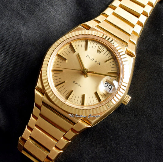 Rolex 18K YG Quartz Beta 21 Limited Edition 5100 (SOLD)