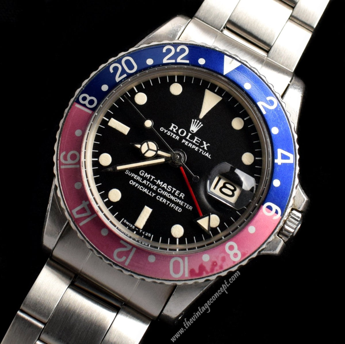 Rolex GMT-Master Matte  Dial "Long E" 1675 (SOLD)