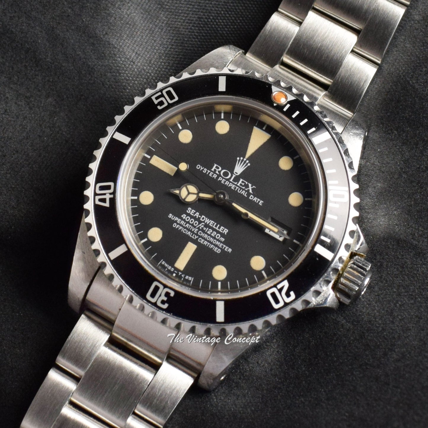 Rolex Steel Sea-Dweller Matte Dial 16660 w/ Original Paper