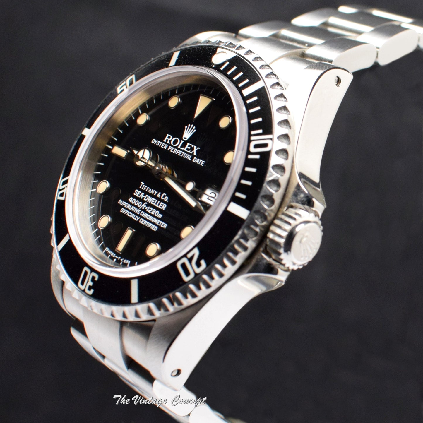 Rolex Steel Sea-Dweller "Tiffany & Co." 16600 (Box Set)  (SOLD)