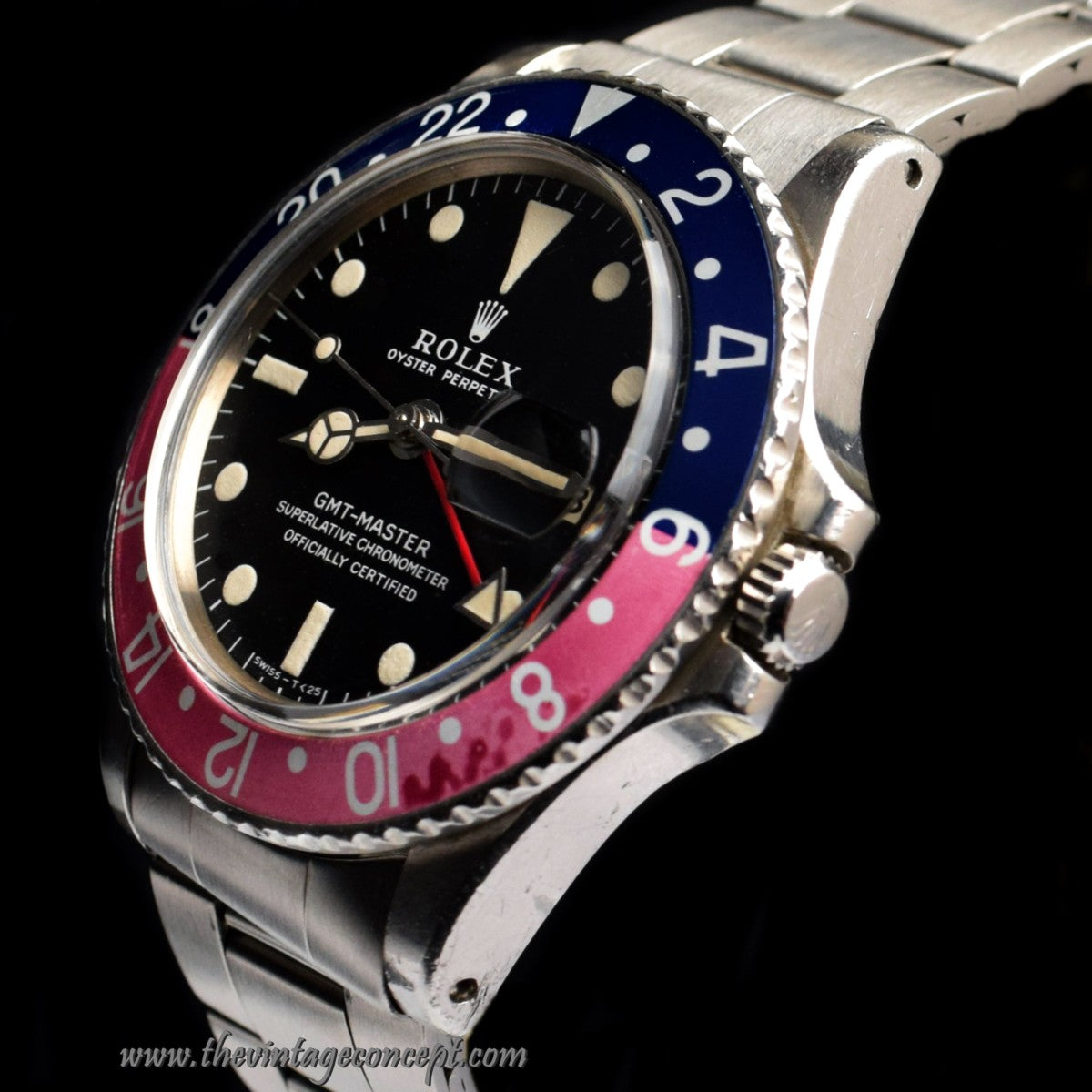 Rolex GMT-Master Matte  Dial "Long E" 1675 (SOLD)