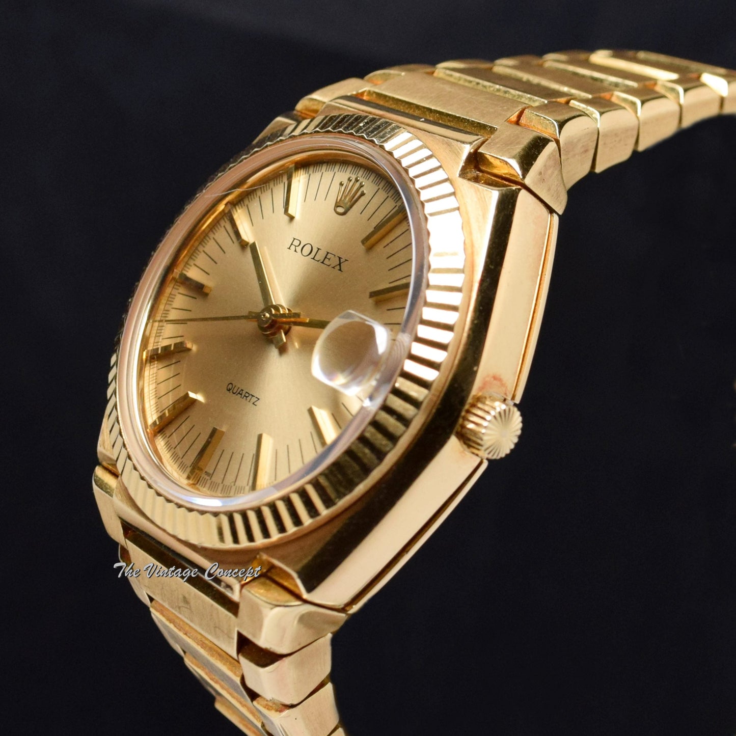 Rolex 18K YG Quartz Beta 21 Limited Edition 5100 (SOLD)