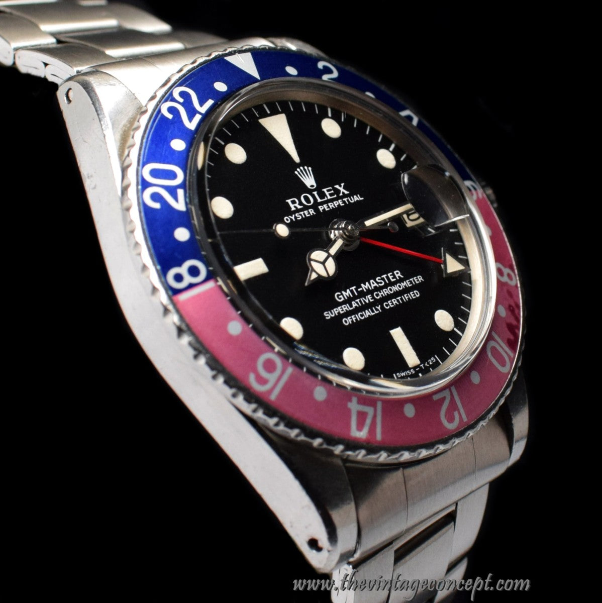 Rolex GMT-Master Matte  Dial "Long E" 1675 (SOLD)