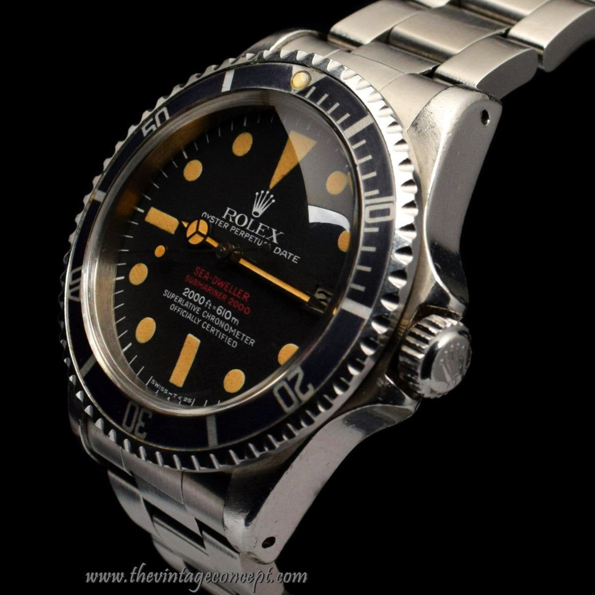 Rolex Double Red Sea-Dweller Pumpkin MK IV 1665 (SOLD)