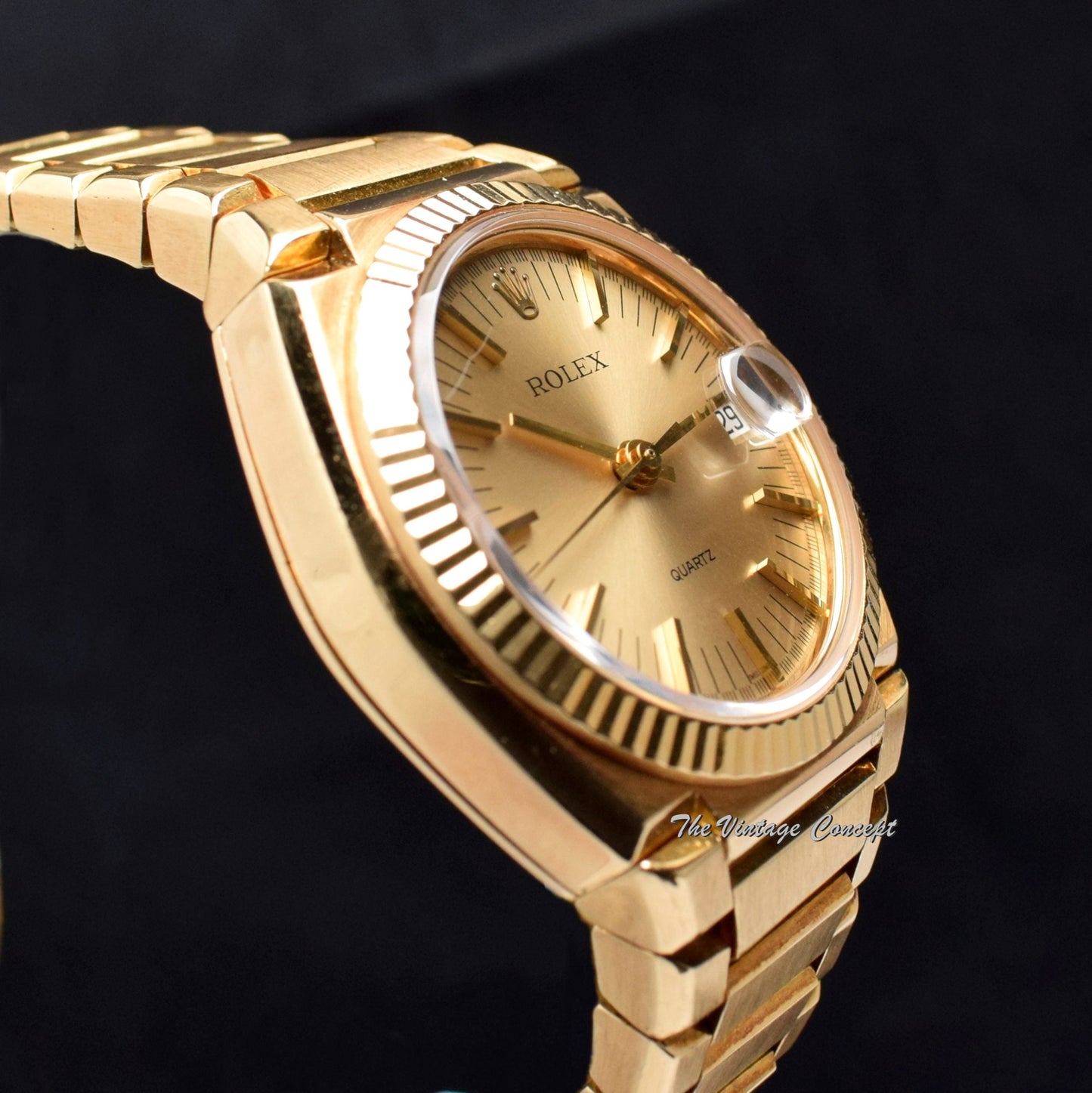 Rolex 18K YG Quartz Beta 21 Limited Edition 5100 (SOLD)