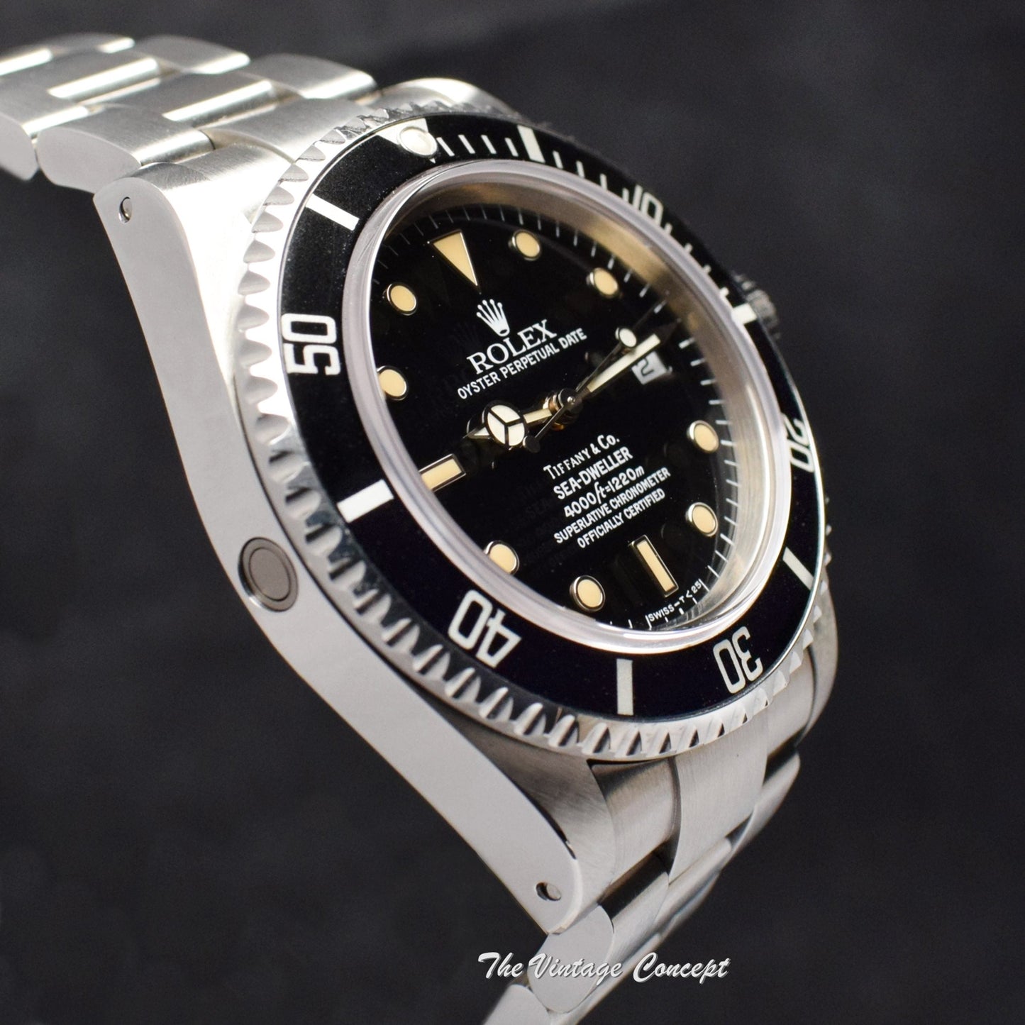 Rolex Steel Sea-Dweller "Tiffany & Co." 16600 (Box Set) (SOLD)