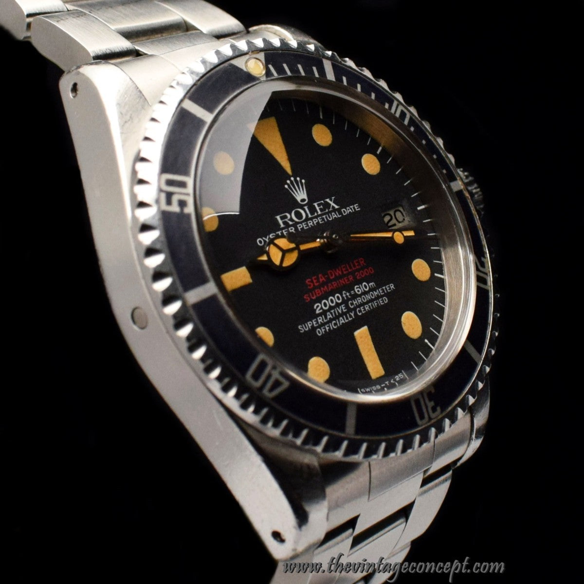 Rolex Double Red Sea-Dweller Pumpkin MK IV 1665 (SOLD)