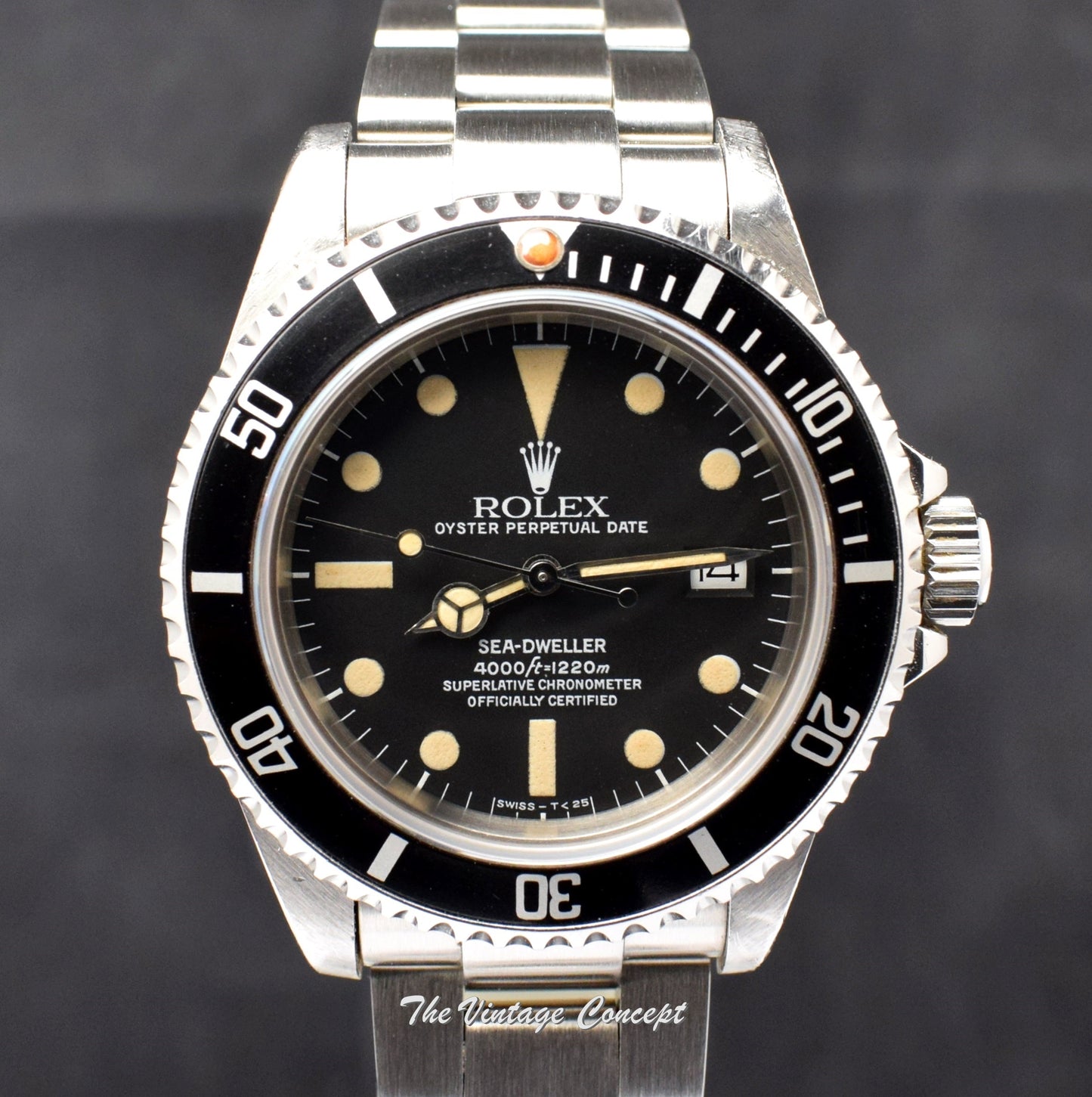 Rolex Steel Sea-Dweller Matte Dial 16660 w/ Original Paper