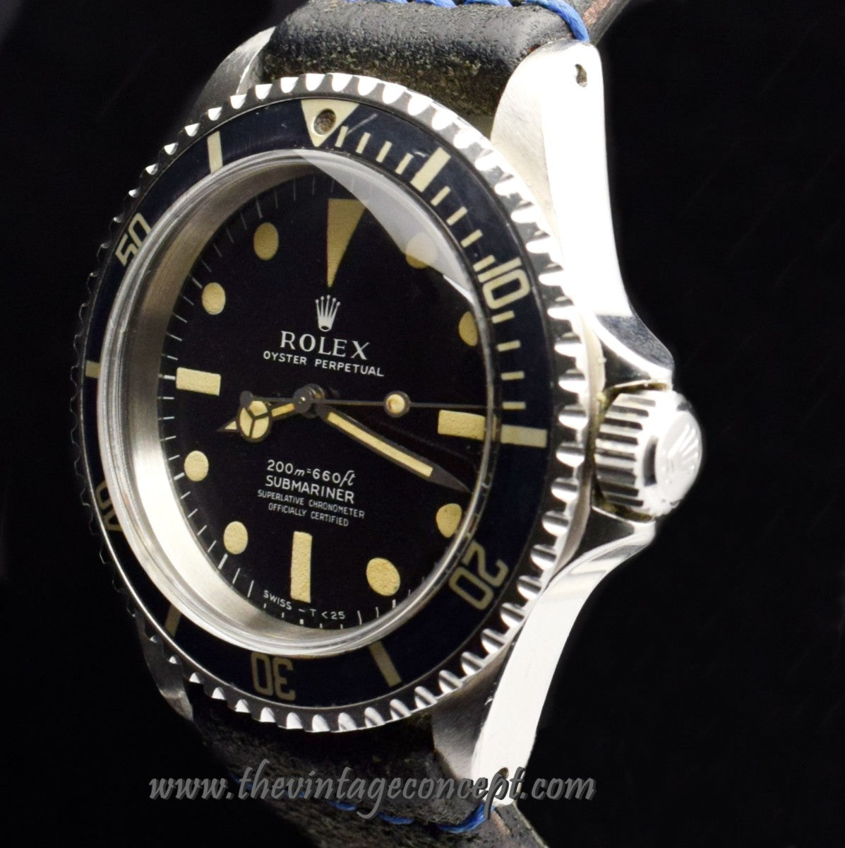 Rolex Submariner Tropical Matte Dial 4 Lines 5512