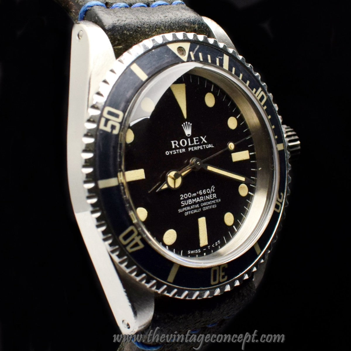 Rolex Submariner Tropical Matte Dial 4 Lines 5512