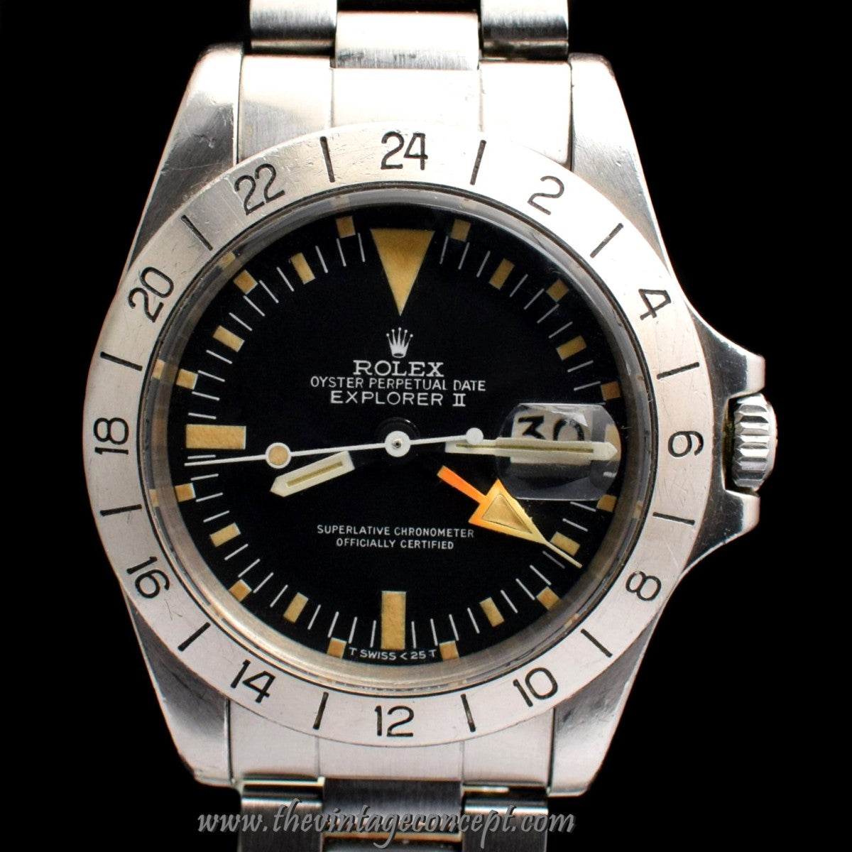 Rolex Explorer II Orange Hand Unpolished Case 1655 (SOLD)