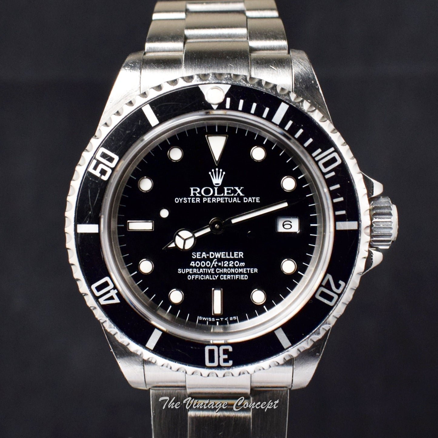 Rolex Sea-Dweller Unpolished Case 16600 w/ Original Paper  (SOLD)