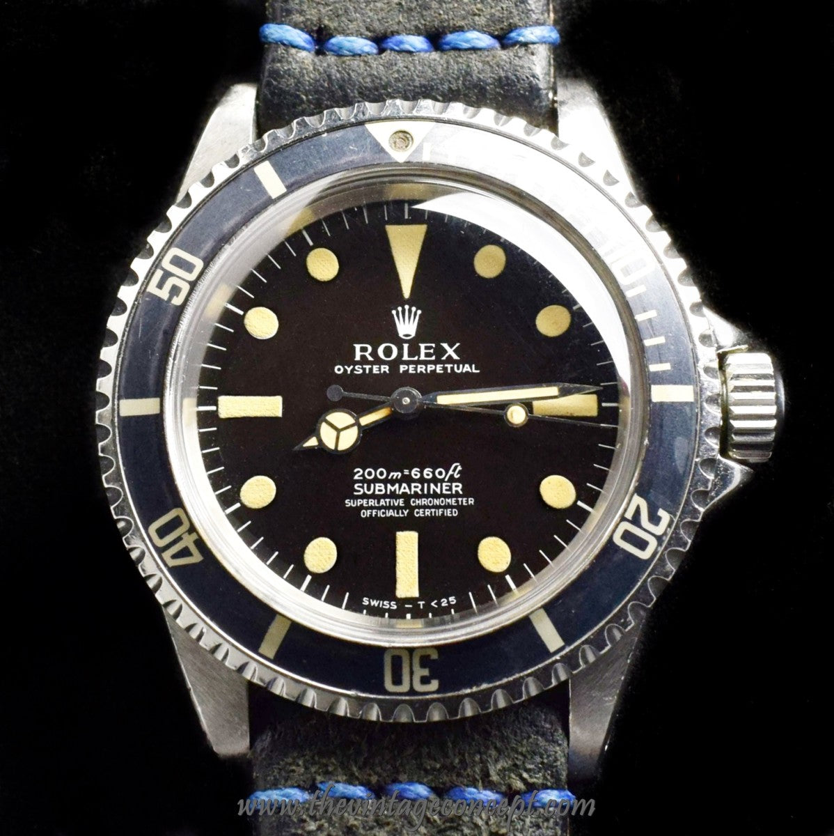 Rolex Submariner Tropical Matte Dial 4 Lines 5512