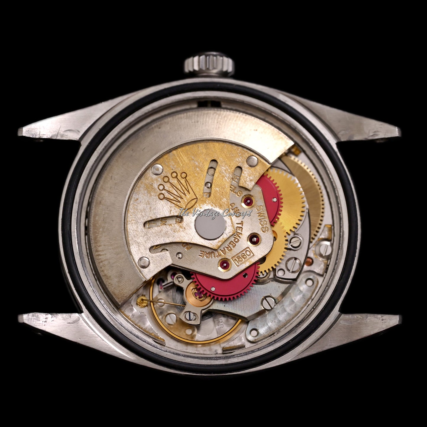 Rolex Steel Explorer I Gilt Dial with Chapter Ring Ref. 1016