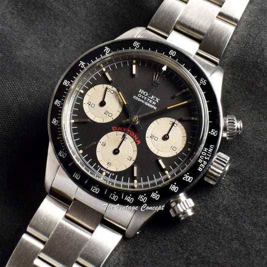 Rolex Daytona Black Dial Big Red 6263 (SOLD)