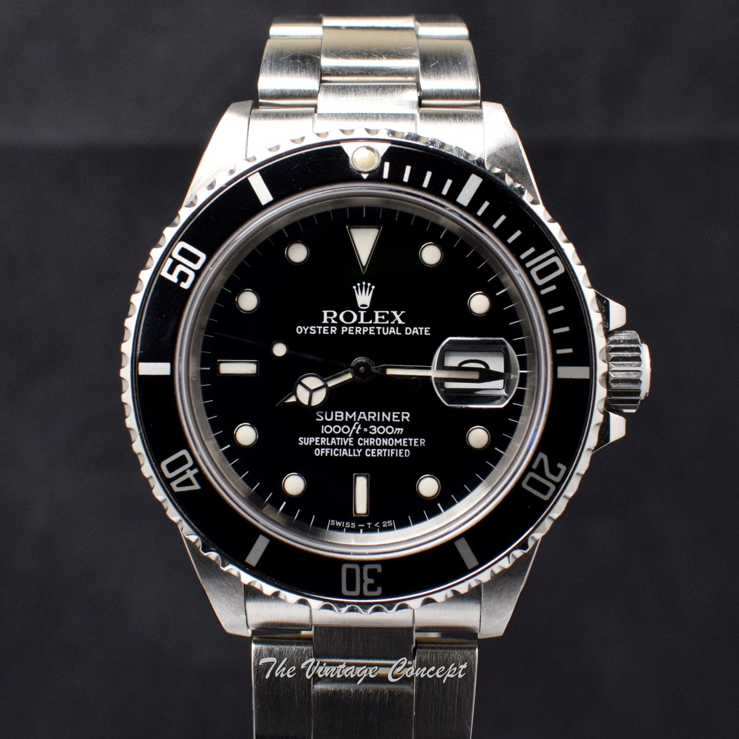 Rolex Submariner 168000 w/ Original Paper & Service Card (SOLD)