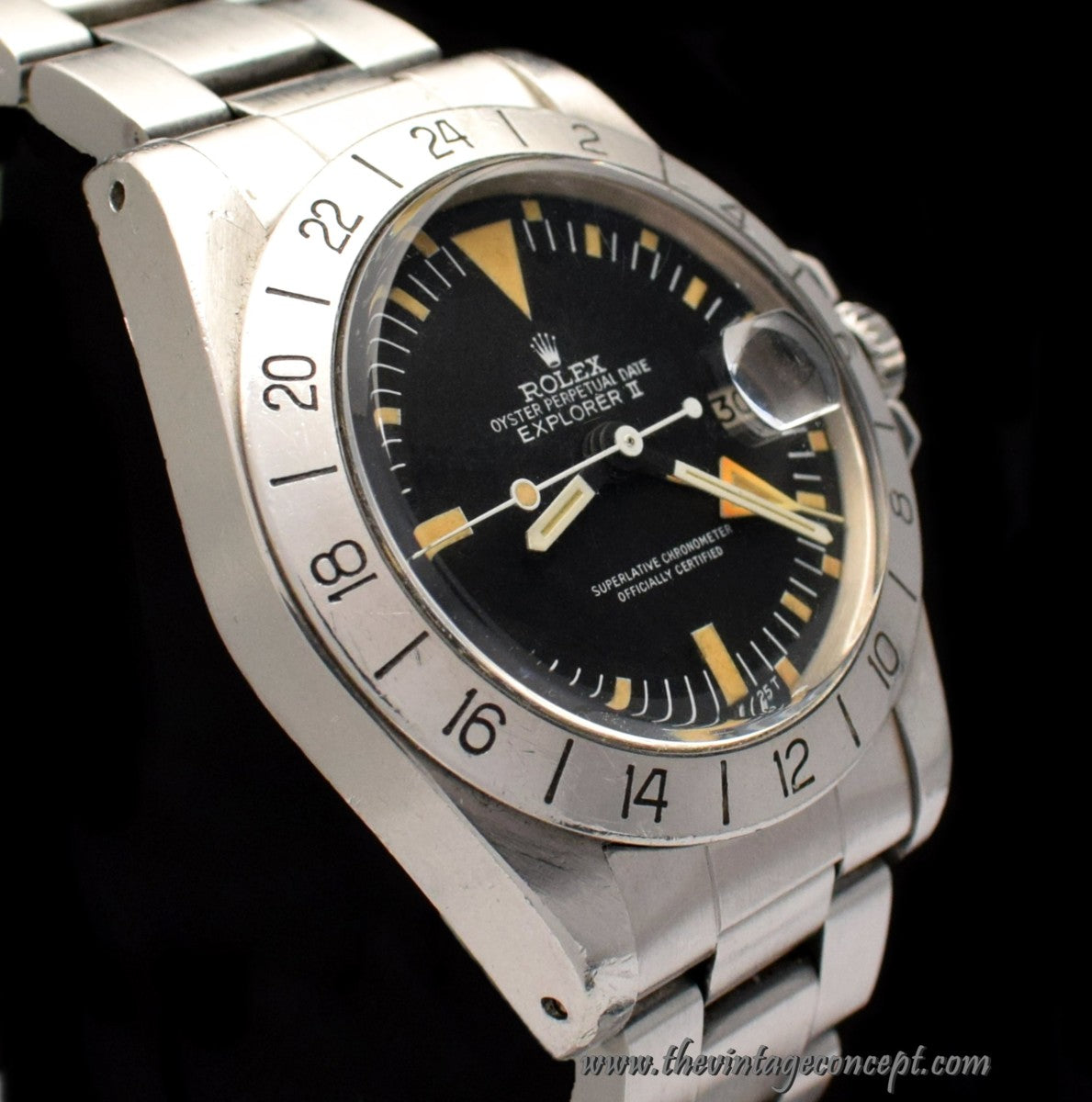 Rolex Explorer II Orange Hand Unpolished Case 1655 (SOLD)