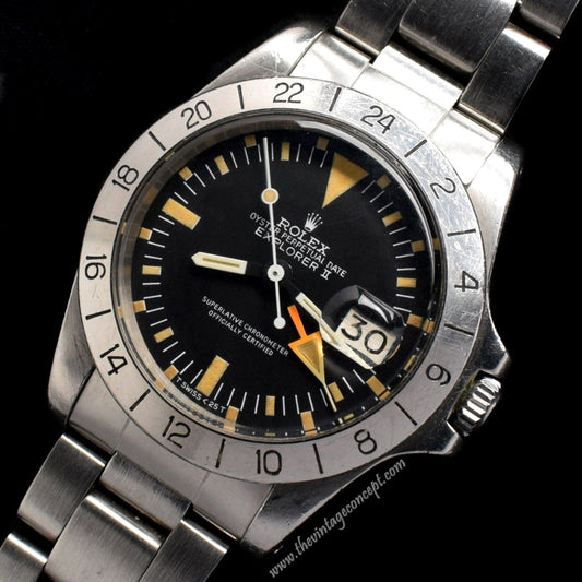 Rolex Explorer II Orange Hand Unpolished Case 1655 (SOLD)