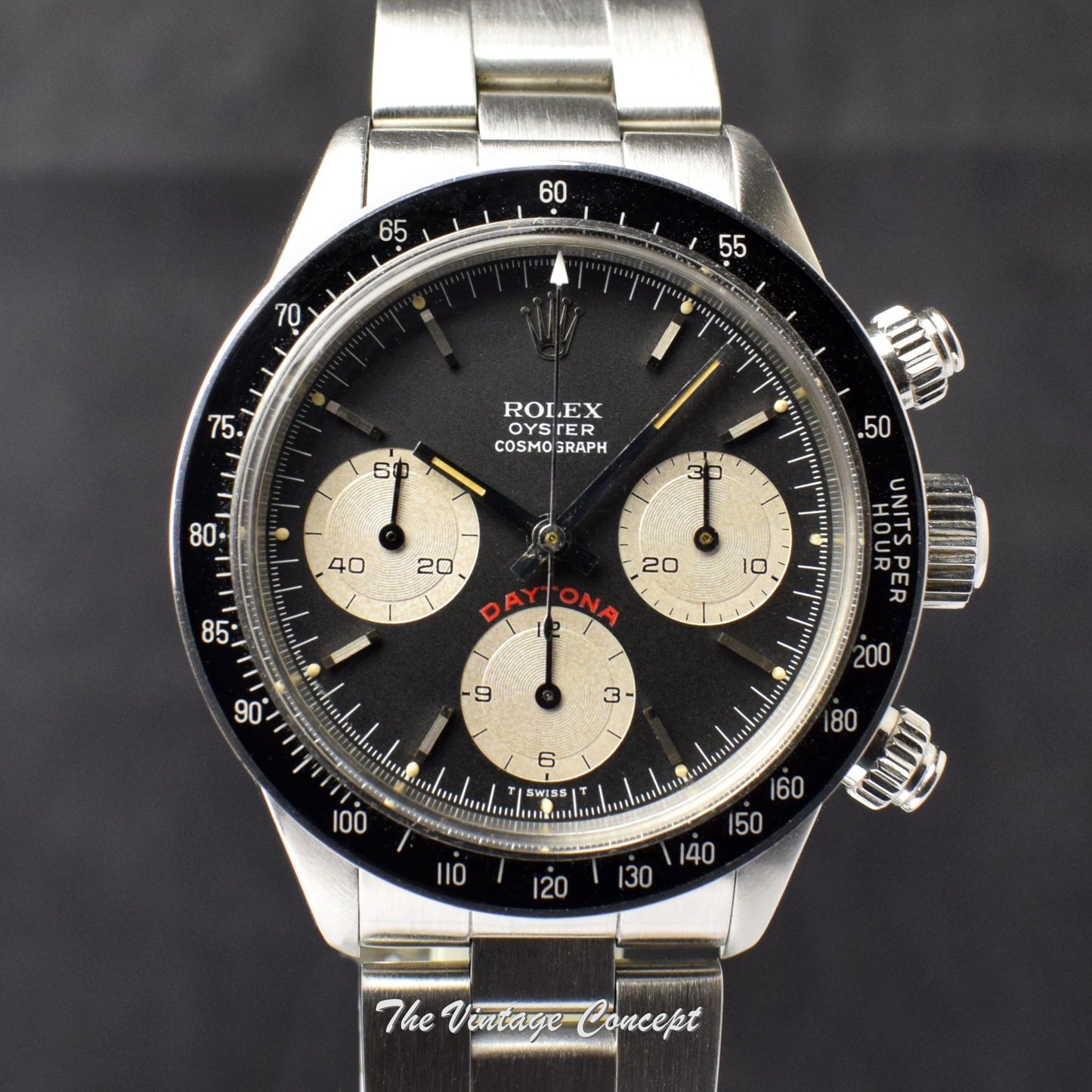 Rolex Daytona Black Dial Big Red 6263 (SOLD)