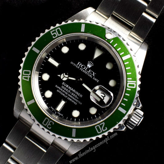 Rolex Submariner 50th Anniversary 「Flat 4」 16610LV w/ Original Paper (SOLD)