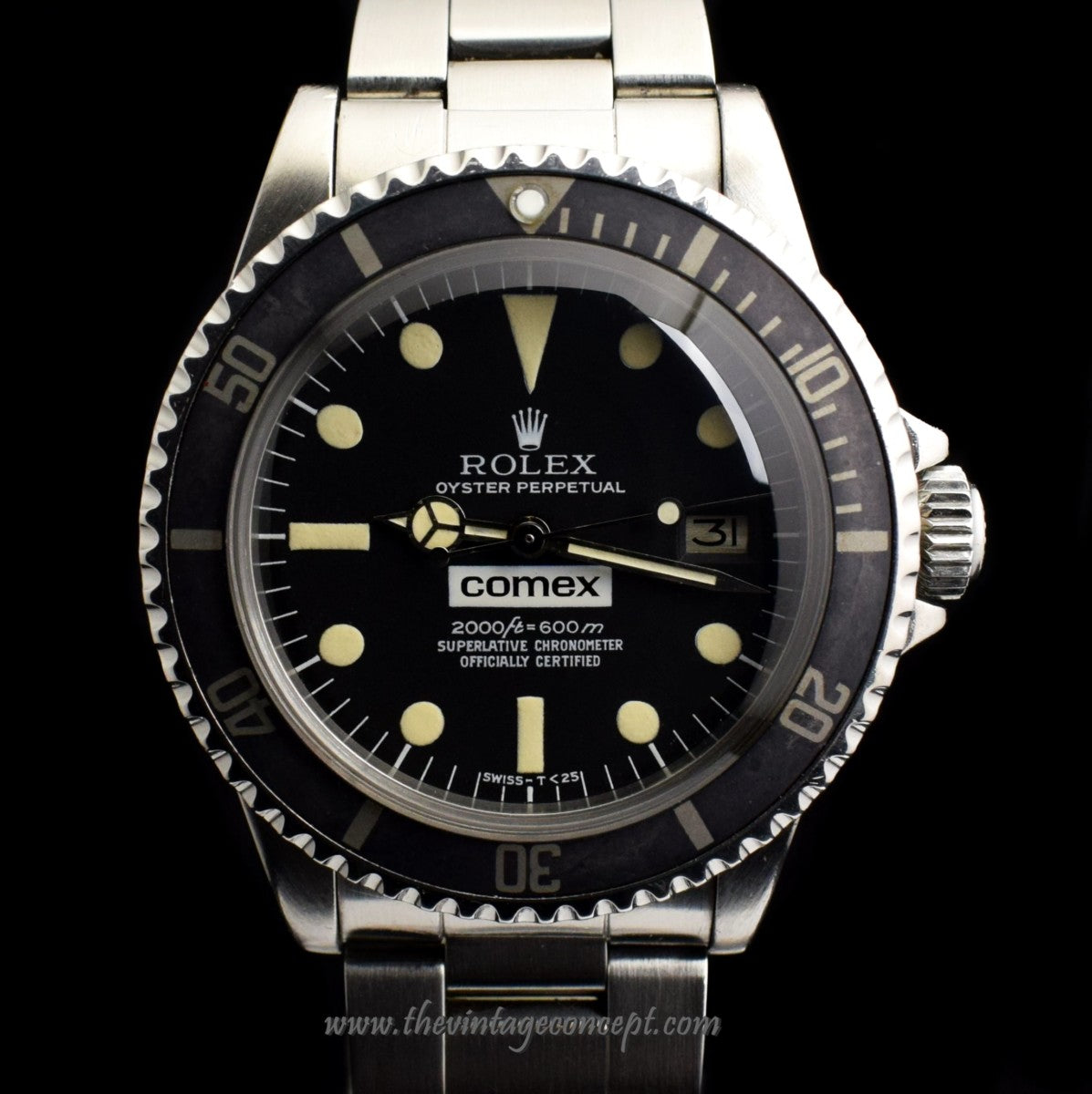 Rolex Sea-Dweller COMEX Big Logo 1665 w/Service Card (SOLD)