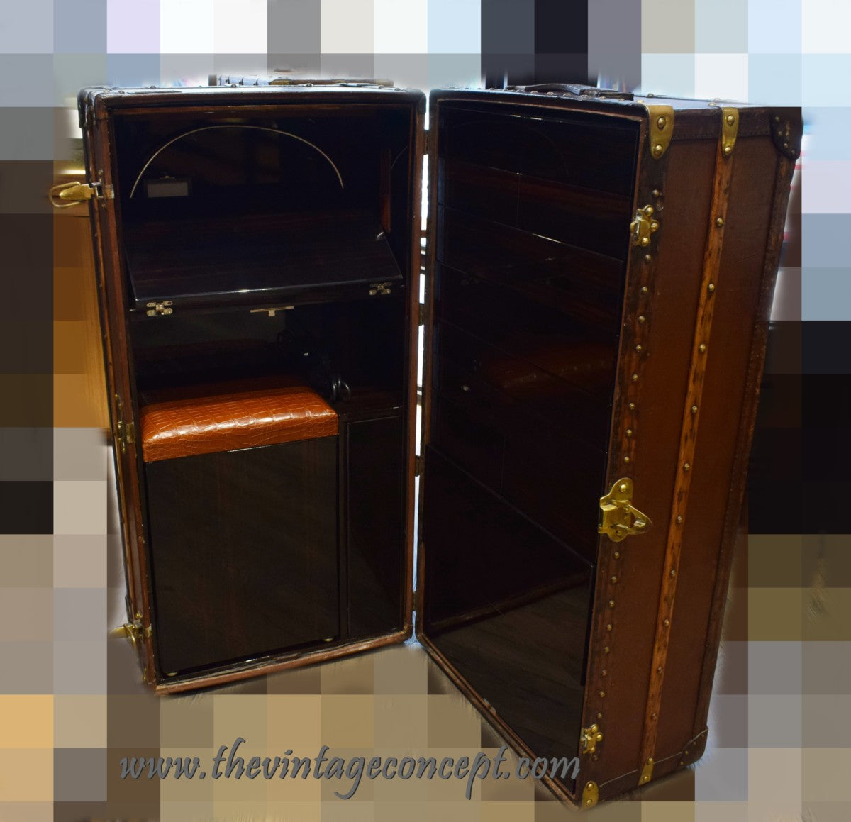 Louis Vuitton Watch Maker Tailor Made Trunk  (SOLD)