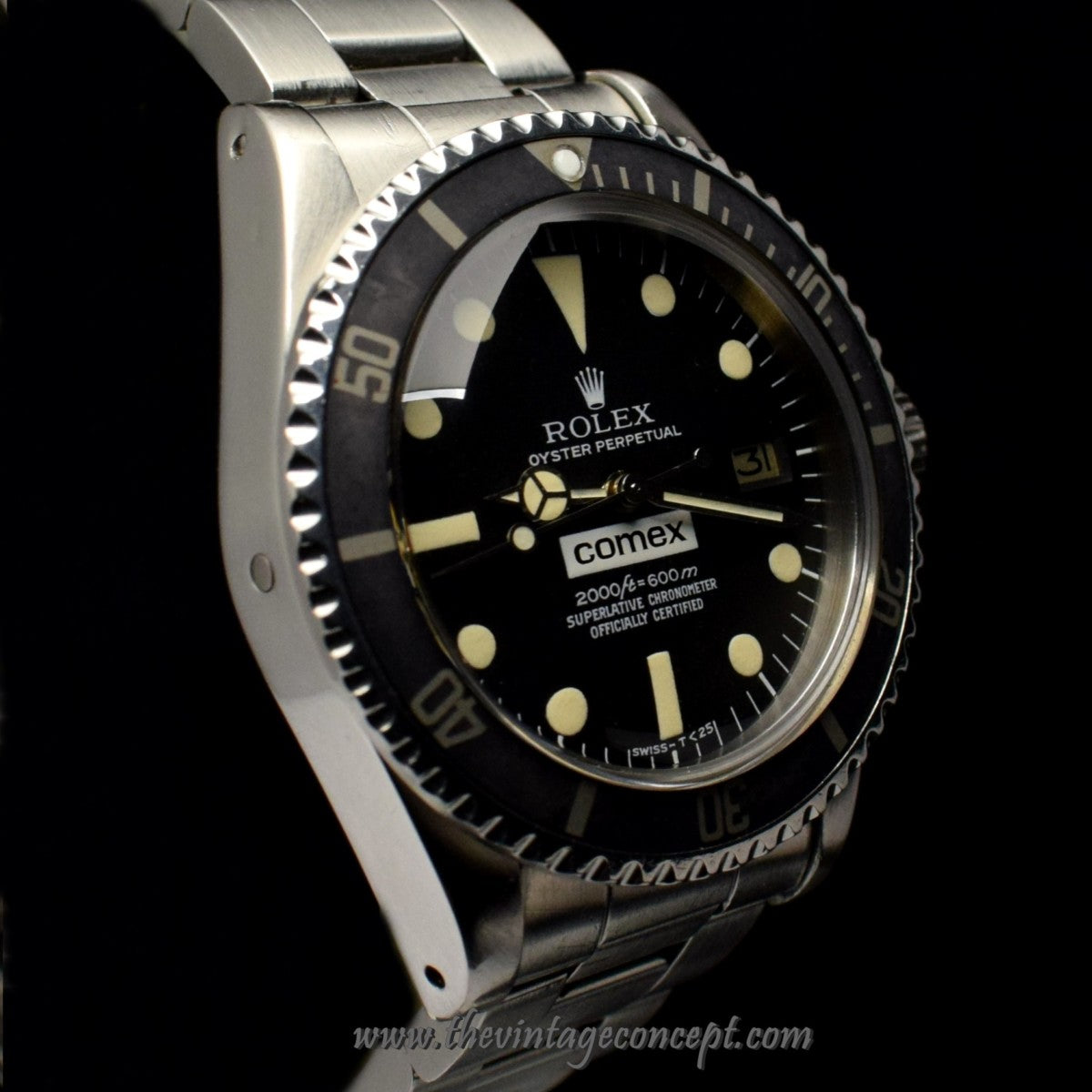 Rolex Sea-Dweller COMEX Big Logo 1665 w/Service Card (SOLD)