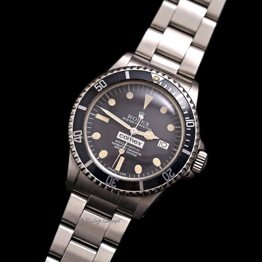 Rolex Steel Sea-Dweller COMEX Matte Dial w/ service paper Ref. 1665