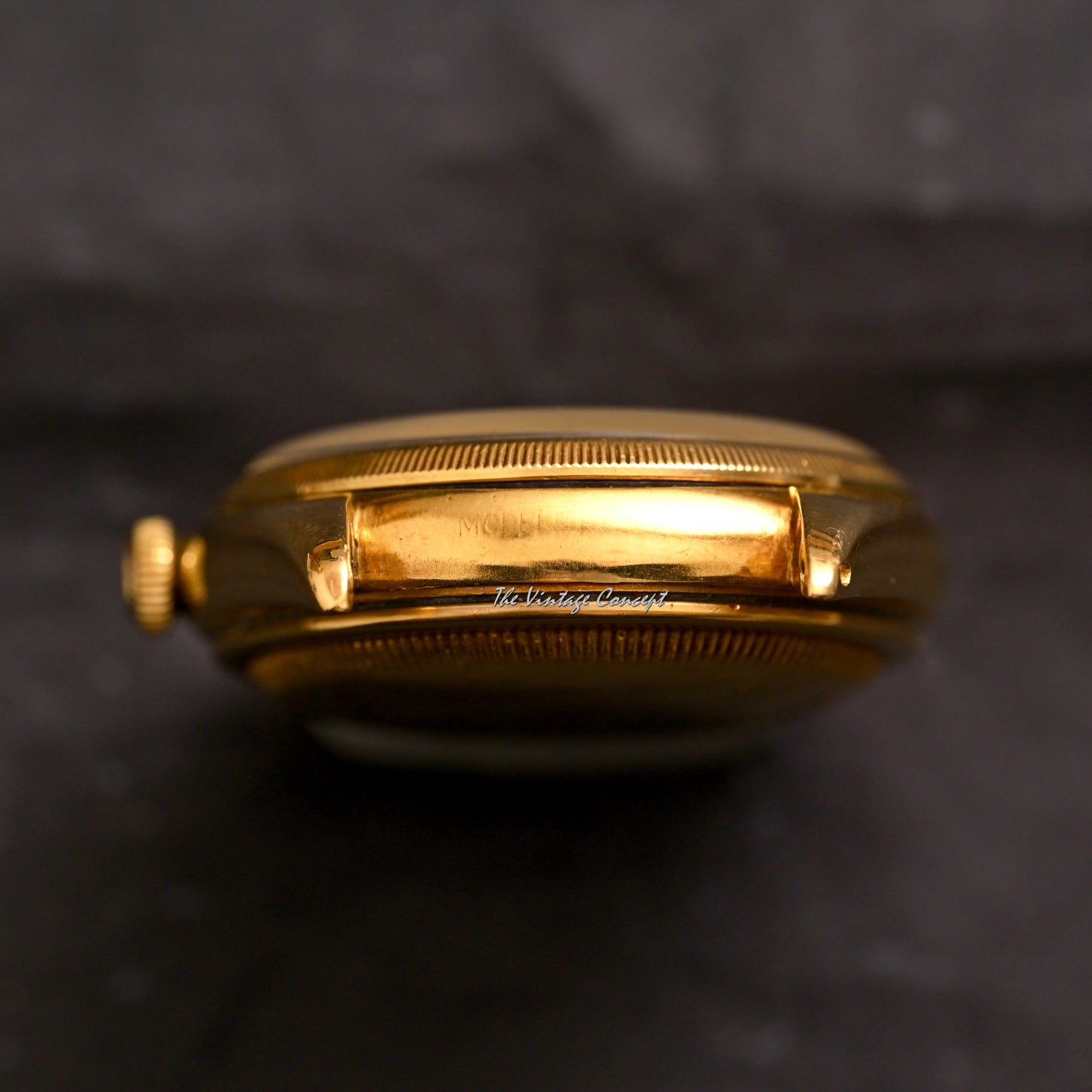 Rolex 18K Yellow Gold Oyster Perpetual Chronometre Big Bubbleback Ref. 4467