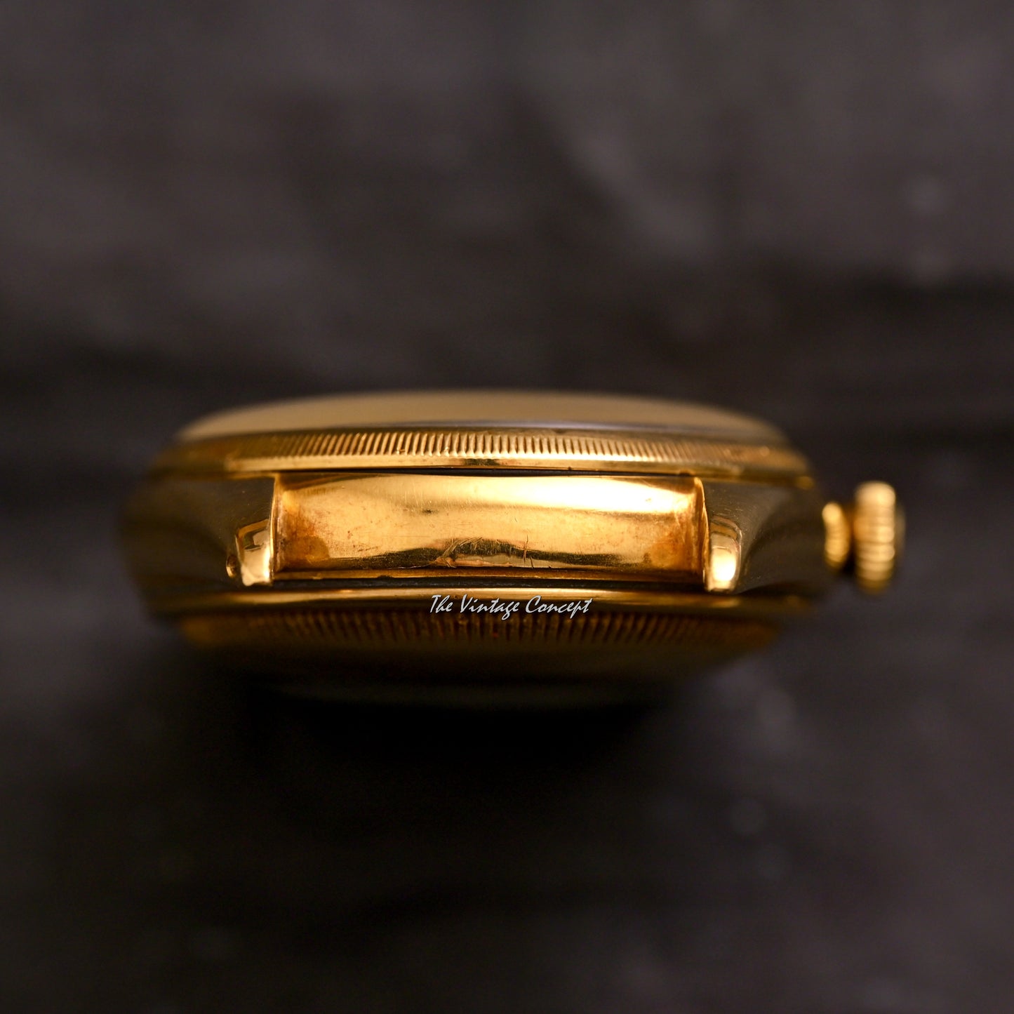 Rolex 18K Yellow Gold Oyster Perpetual Chronometre Big Bubbleback Ref. 4467