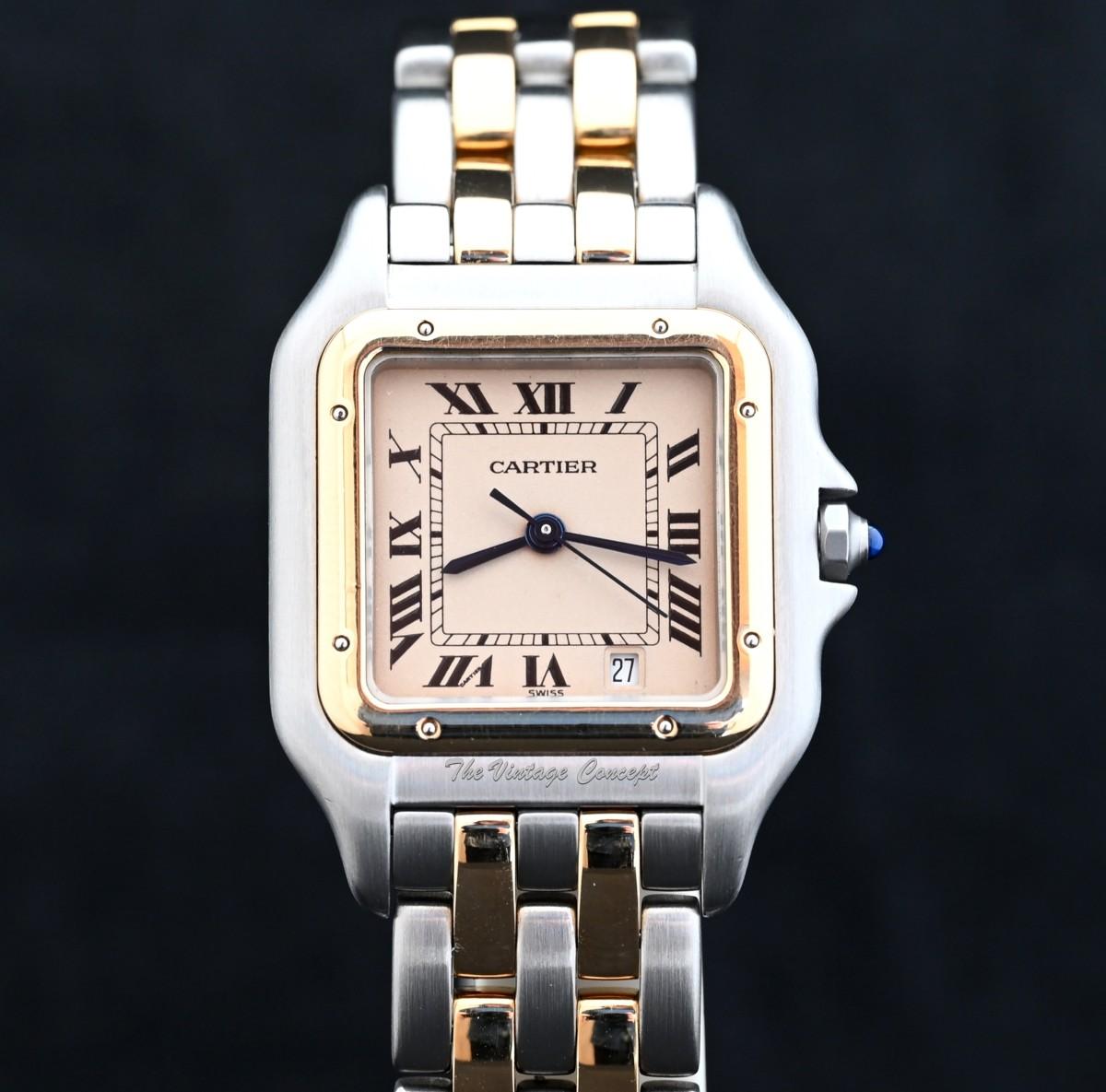 Cartier Two-Tone Quartz Panthere De Cartier 187949 still under Cartier warranty