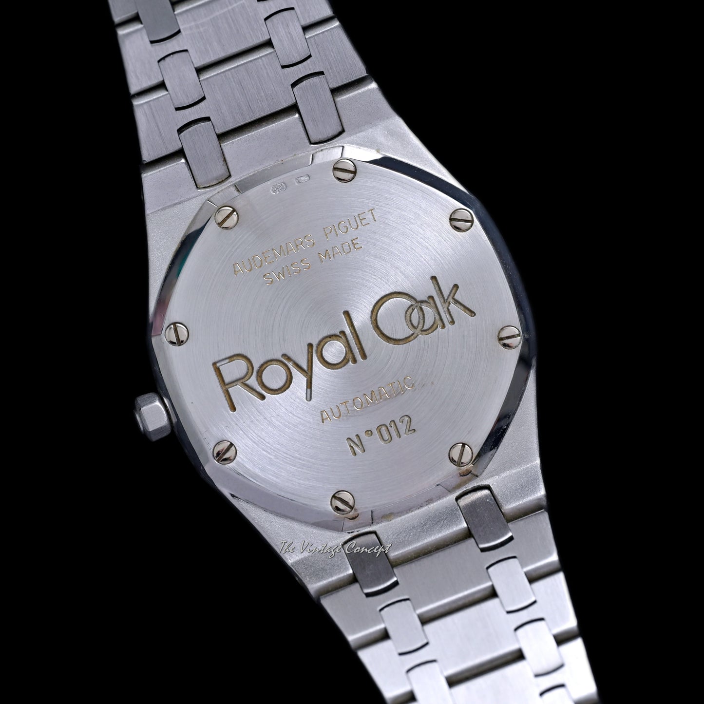 Audemars Piguet 18K White Gold Royal Oak Lapis Dial with Diamond Bezel & Indexes Automatic w/ Box set Ref. 14544BC