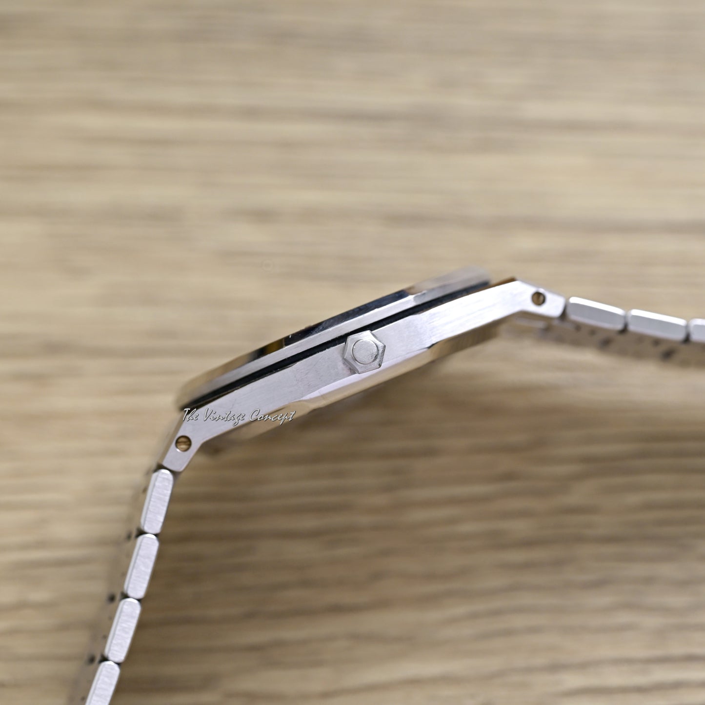 Audemars Piguet 18K White Gold Royal Oak Lapis Dial with Diamond Bezel & Indexes Automatic w/ Box set Ref. 14544BC