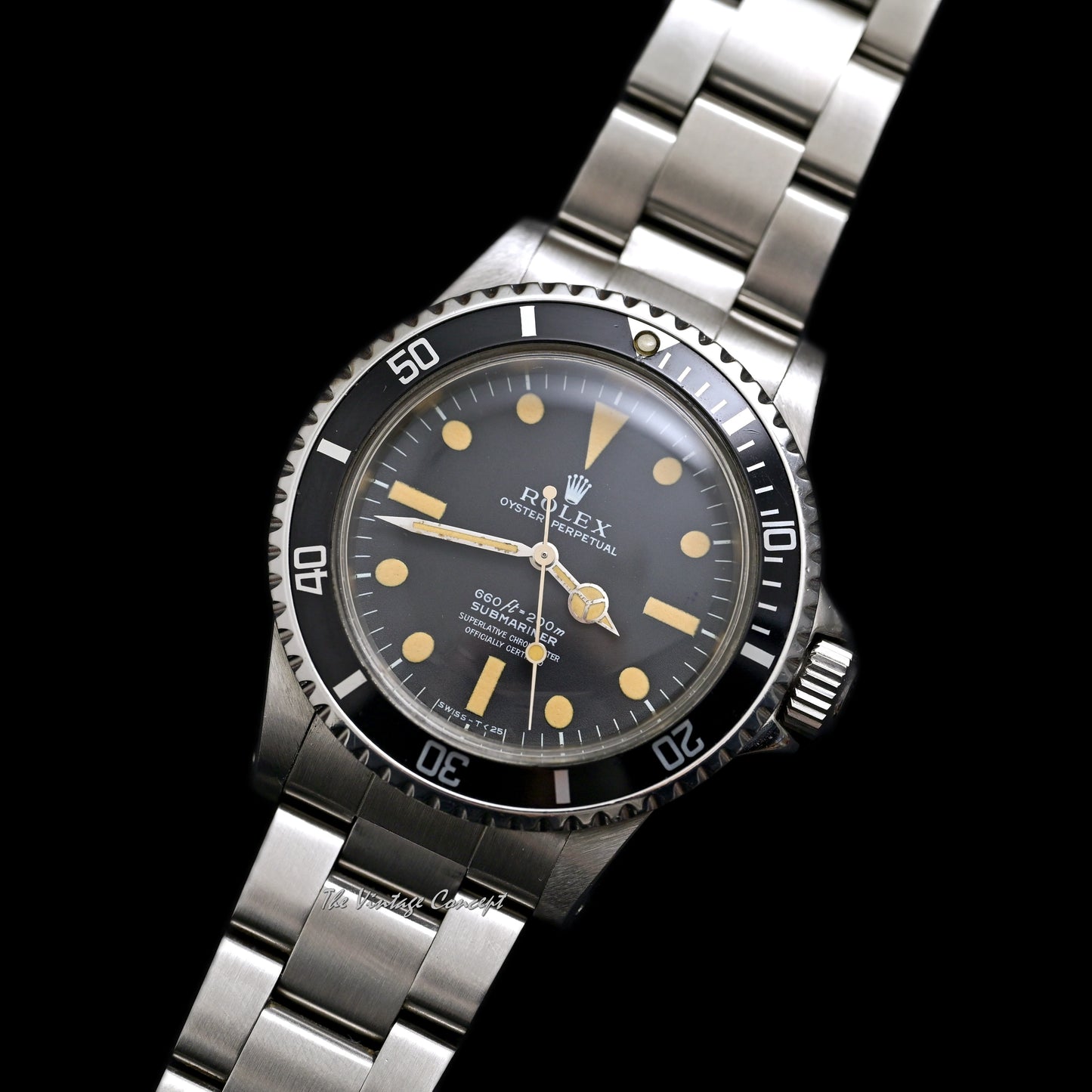 Rolex Steel No Date Submariner 4 Lines w/ Bracelet Ref. 5512