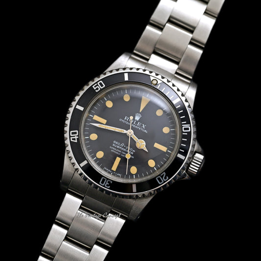 Rolex Steel No Date Submariner 4 Lines w/ Bracelet Ref. 5512
