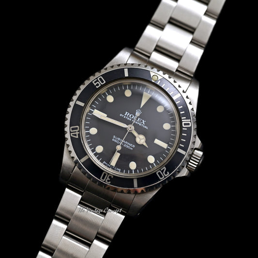 Rolex Steel No Date Submariner MK V / Bracelet Ref. 5513