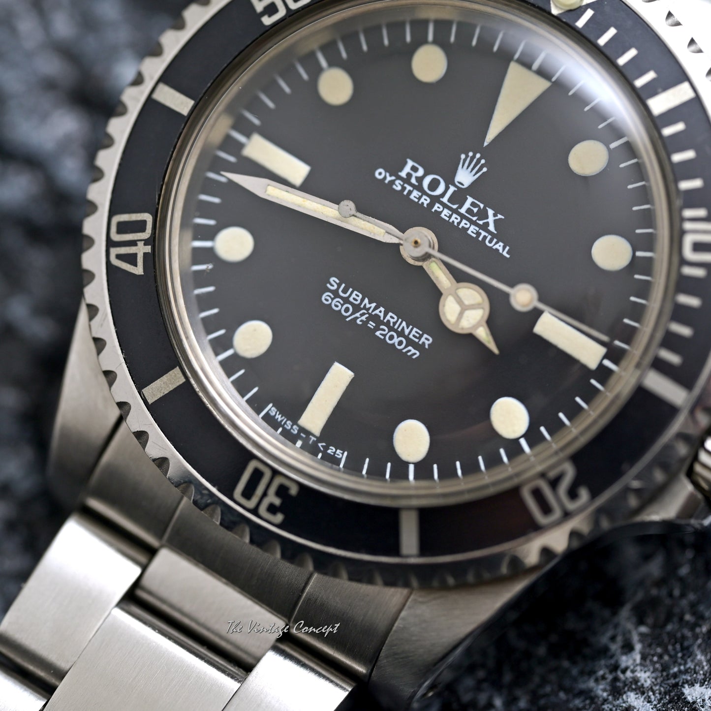 Rolex Steel No Date Submariner MK V / Bracelet Ref. 5513