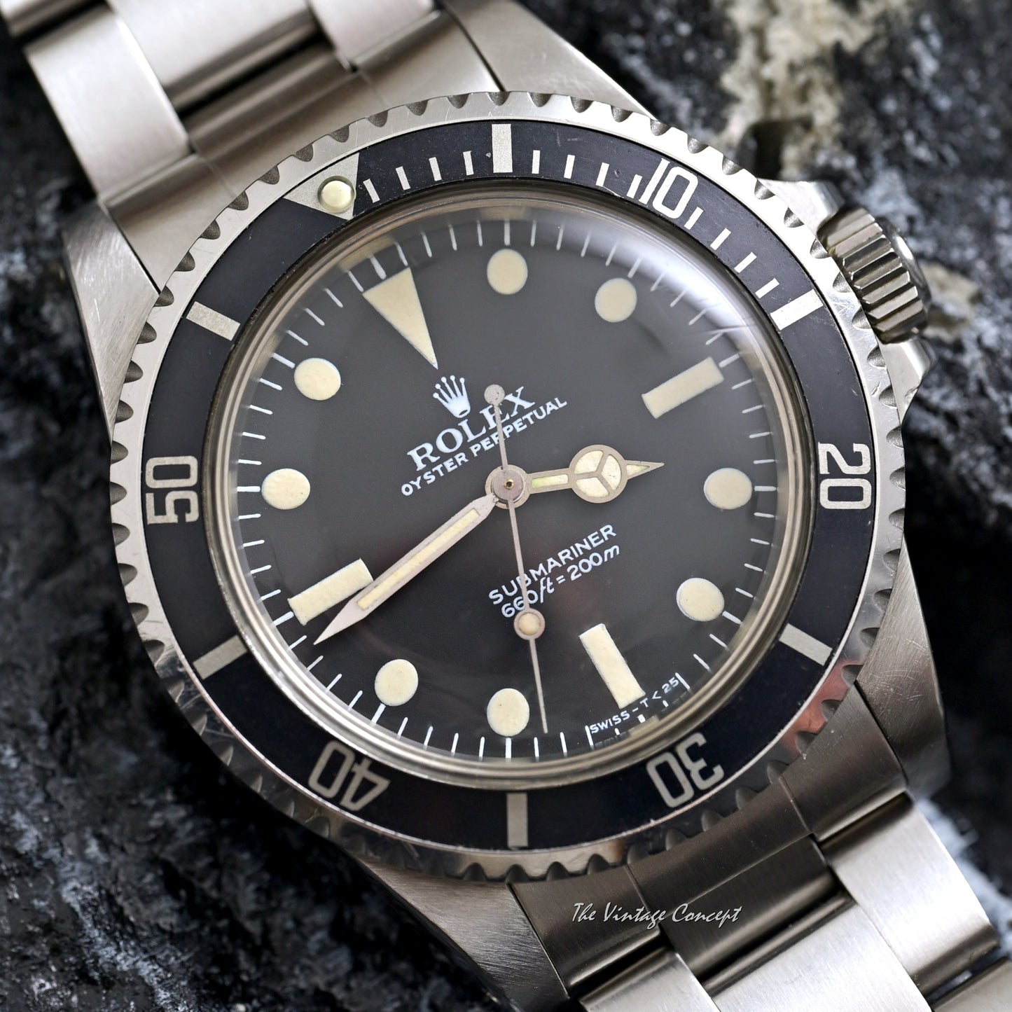 Rolex Steel No Date Submariner MK V / Bracelet Ref. 5513