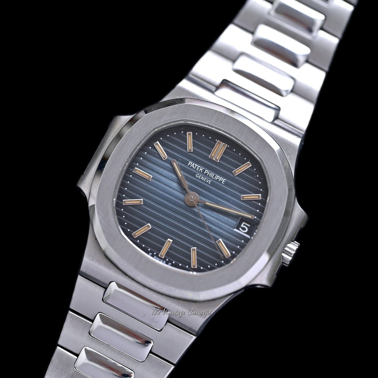 Patek Philippe Steel Nautilus Black Matte Dial Ref. 3800 w/ Archives paper  (ON HOLD)