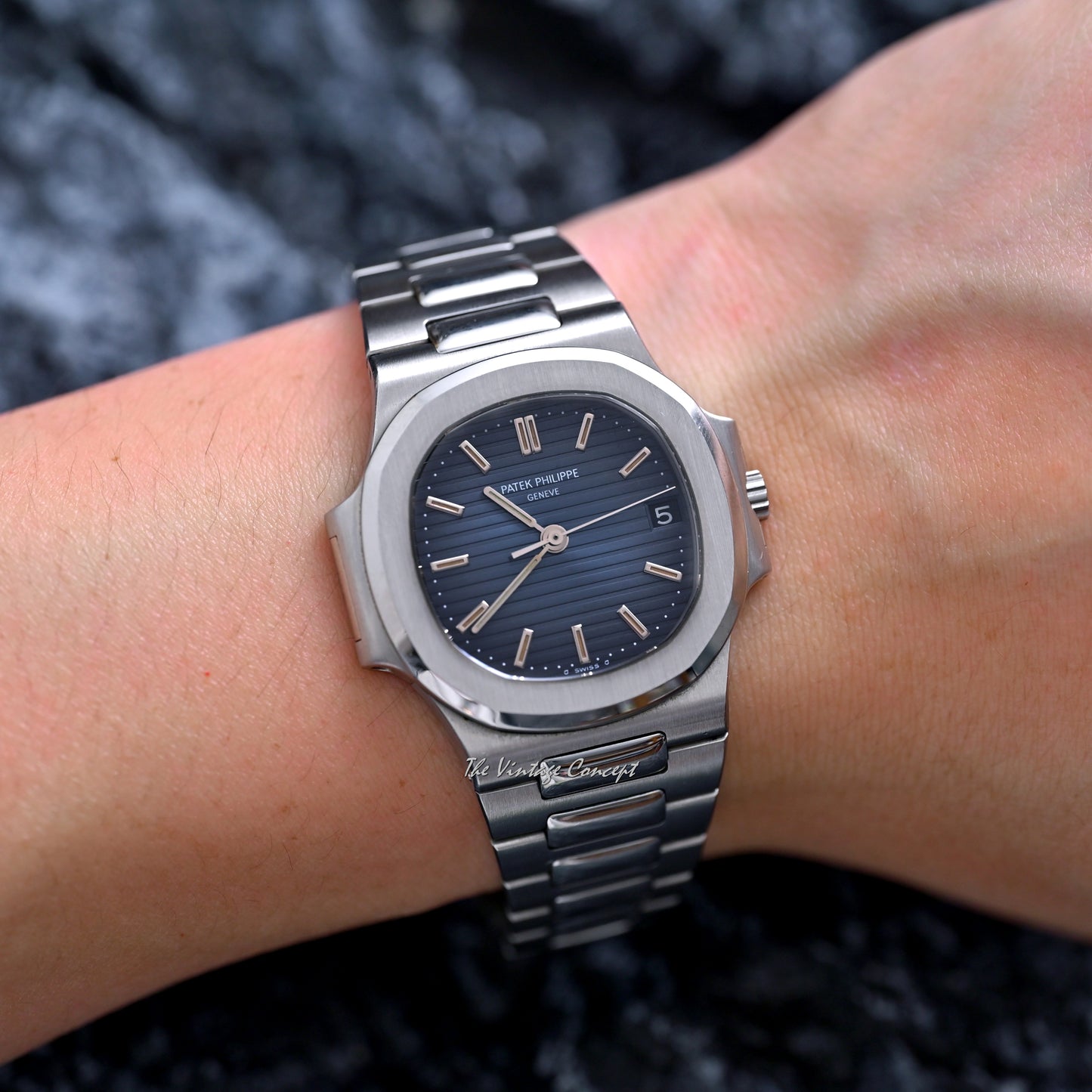 Patek Philippe Steel Nautilus Black Matte Dial Ref. 3800 w/ Archives paper  (ON HOLD)