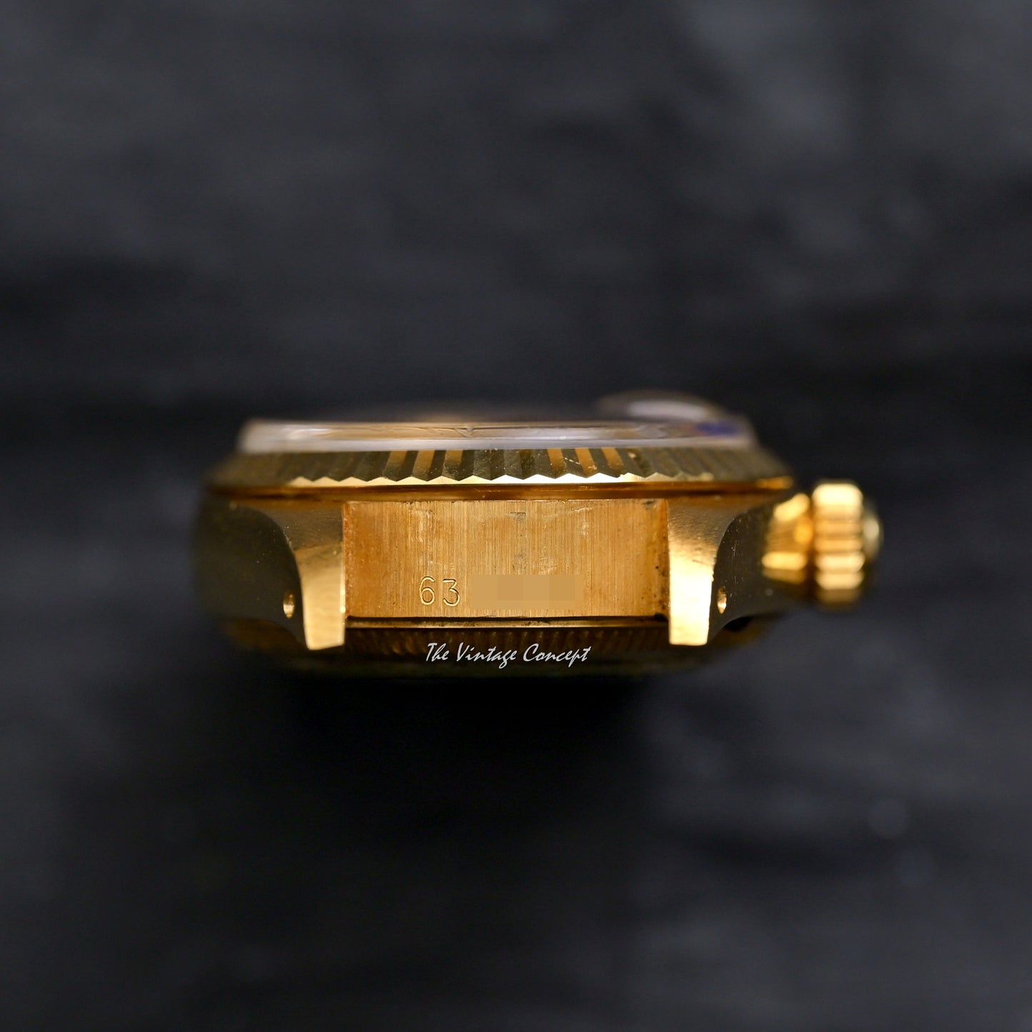 Rolex 18K Yellow Gold Lady Datejust Lapis stone dial w/ Yellow Gold Jubilee Bracelet Ref. 6917