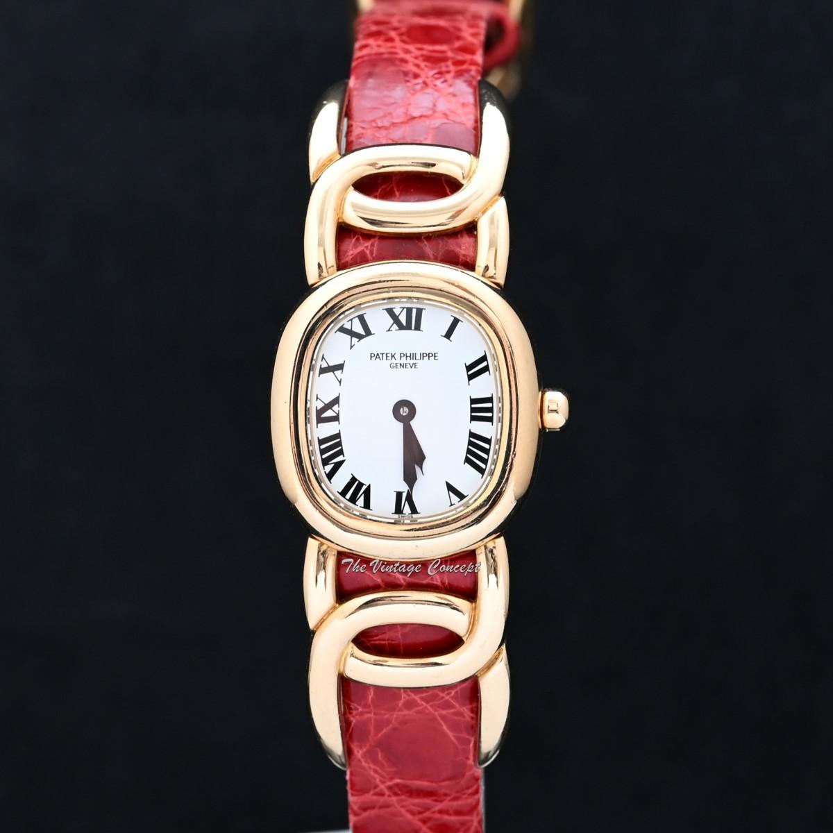 Patek Philippe18K Yellow Gold Lady Ellipse Quartz 4830(Box Set)