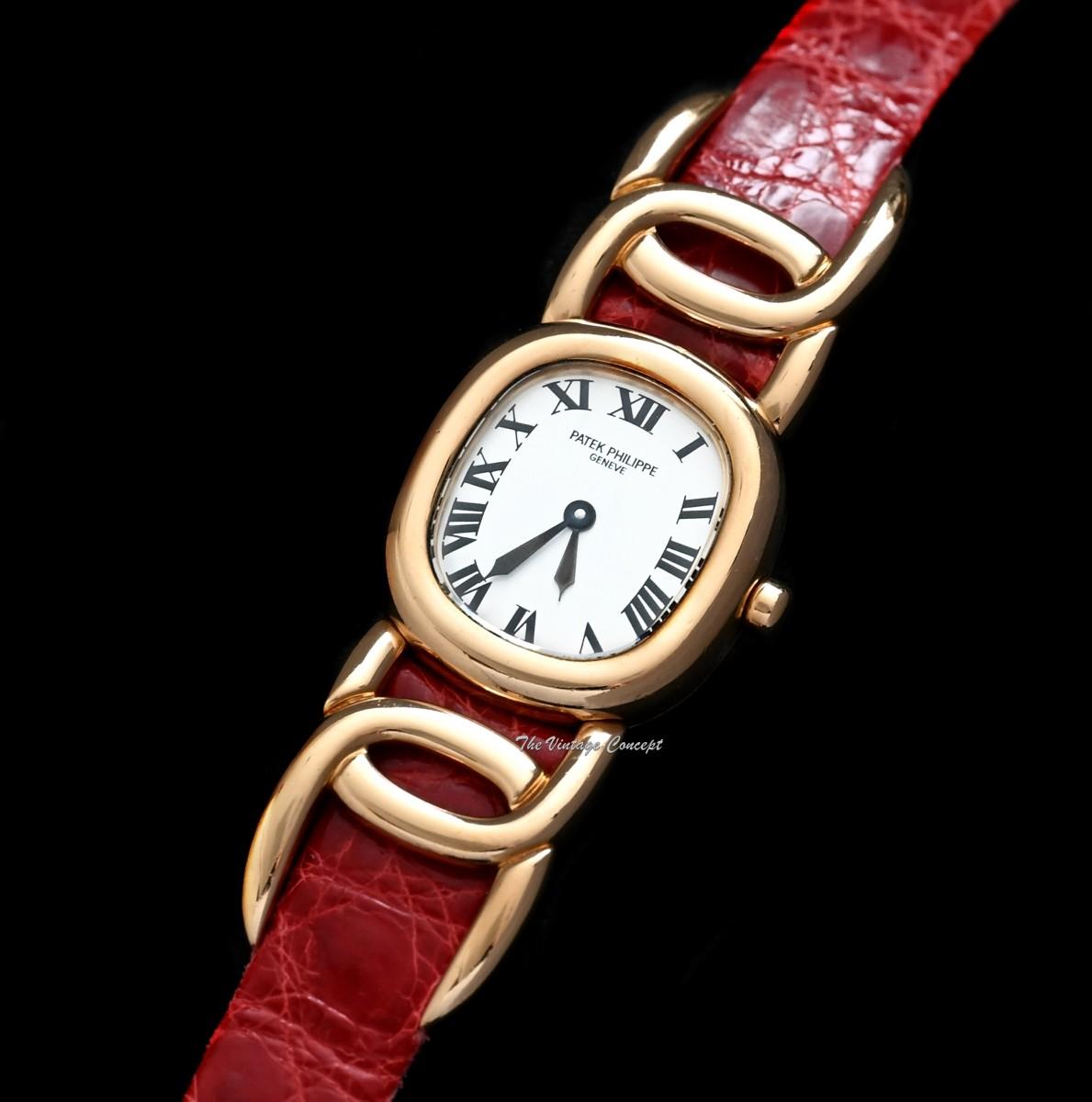 Patek Philippe18K Yellow Gold Lady Ellipse Quartz 4830(Box Set)