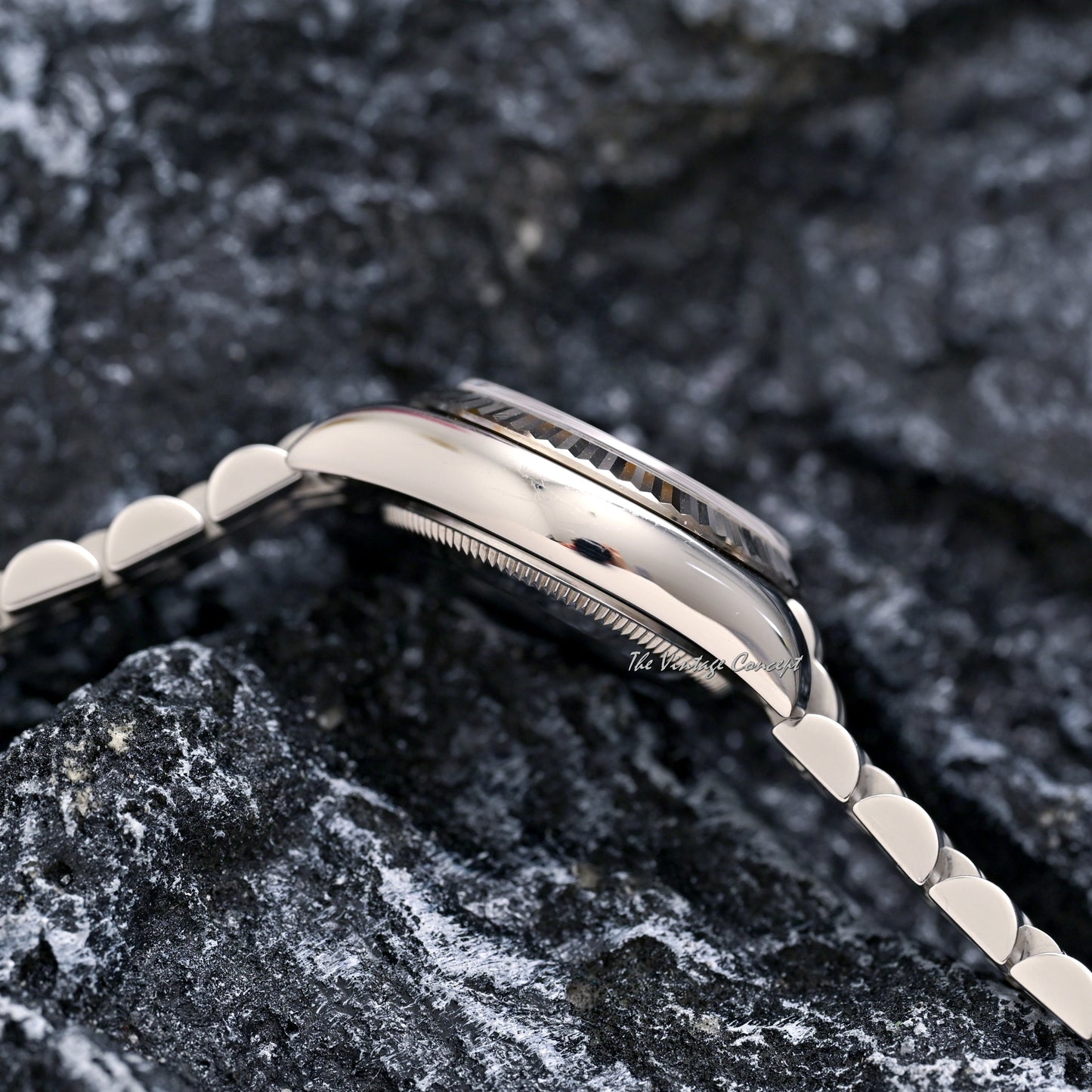 Rolex Steel Lady Datejust Ombre Blue Dial with Diamond Indexes Ref. 179174