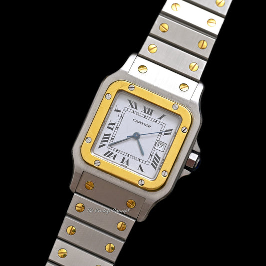 Cartier Two-Tone 18K Yellow Gold & Stainless Steel Santos Date Automatic Ref. 2961