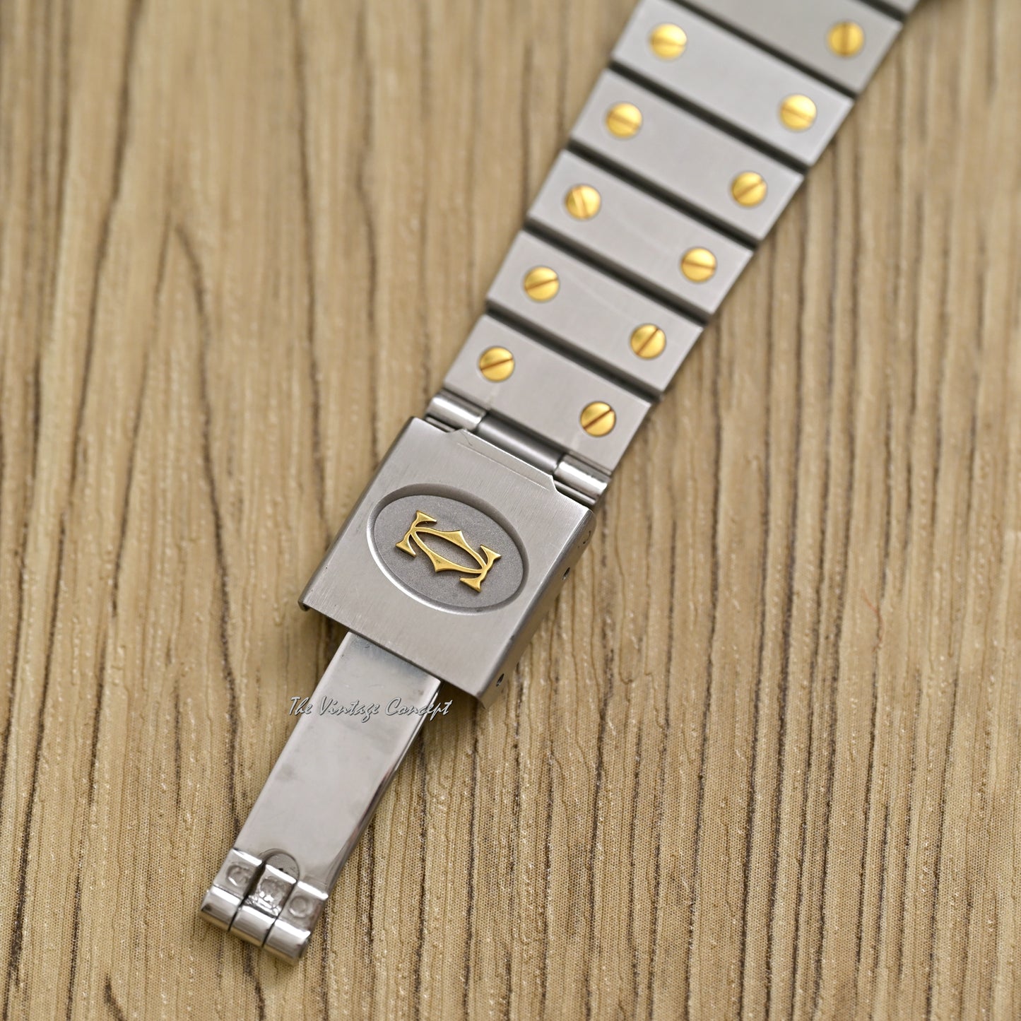 Cartier Two-Tone 18K Yellow Gold & Stainless Steel Santos Date Automatic Ref. 2961